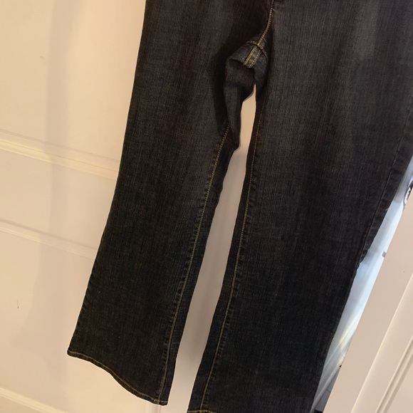 NWOT⭐️LIMITED EDITION AUTHENTIC Y2K MICHEAL KORS STUDDED DARKWASH FLARE JEANS 4P - Picture 4 of 9
